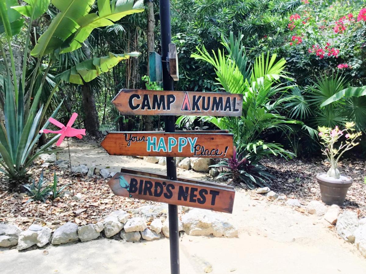 Camp Akumal - Hosted Family Bungalows Экстерьер фото