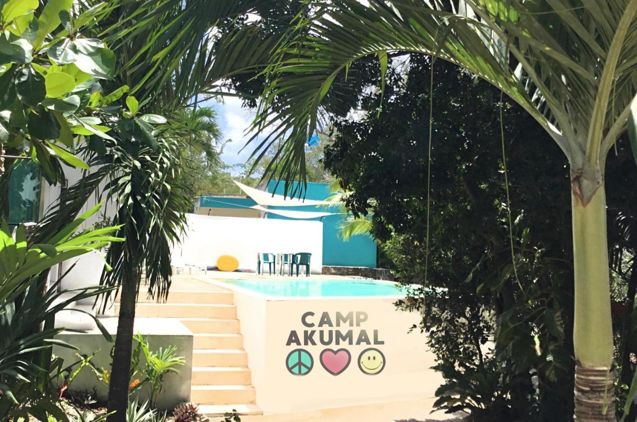 Camp Akumal - Hosted Family Bungalows Экстерьер фото
