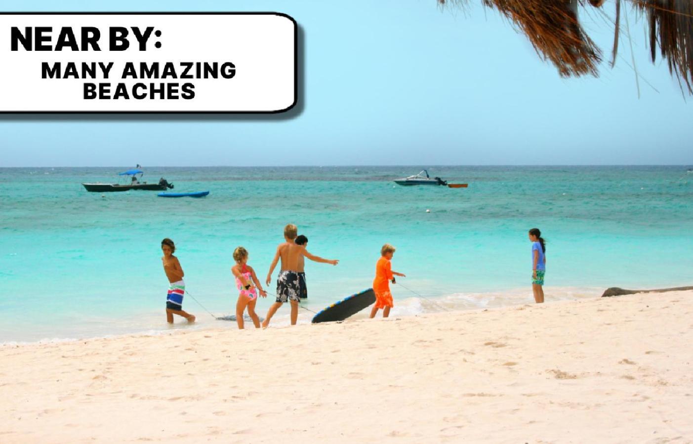 Camp Akumal - Hosted Family Bungalows Экстерьер фото